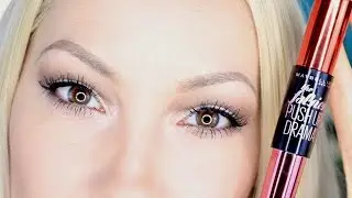ТЕСТ-ДРАЙВ НОВОЙ ТУШИ PUSH UP DRAMA Maybelline