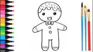 Bolalar uchun odamcha rasm chizish | Draw a for kids