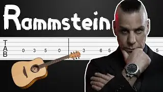 Zeit - Rammstein Guitar Tutorial, Guitar Tabs, Guitar Lesson