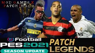 🔴 🎮 LIVE - PES 21 - Patch Legends Mod Games X 6.8 PC