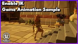 Enable IK - Motion Matching / Game Anim Sample Project in Unreal Engine 5