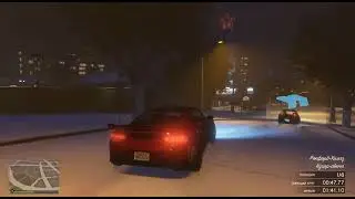 snow in gta is actually fun