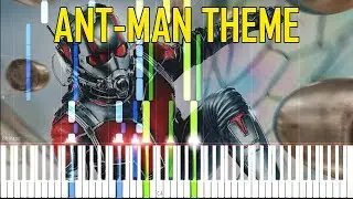 Ant-Man Theme (OST Ant-Man & Ant-Man And The Wasp) [Synthesia Piano Cover]