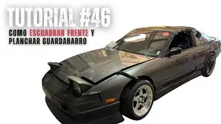TUTORIAL CHAPISTA  #46 | NISSAN S13 240SX 2.4 Aspirado a Turbo - 1991