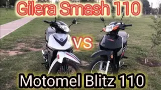 🛑  Qué diferencia  hay entre la Gilera Smash 110  Y la Motomel Blitz 110