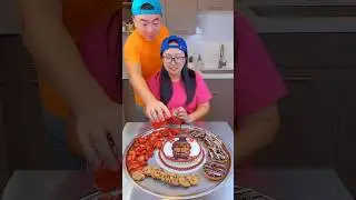 Chocolate cookies vs donuts  ice cream challenge! 🍨 