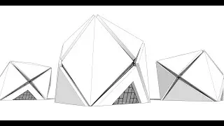 Designing and 3d modeling a deconstructed box architecture using Sketchup