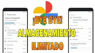 ¡ADIÓS! Google Fotos ELIMINA el Almacenamiento ILIMITADO
