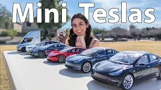 My Entire Tesla Diecast Collection