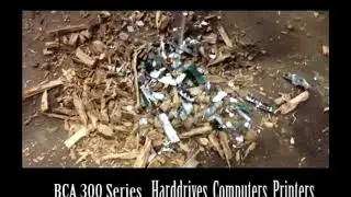 BCA Industries 300 series shredder 30hp