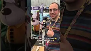 It’s PAX East setup day, booth 15091 🥰 #paxeast #paxeast2024