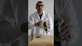 Infused Tequila: Cilantro, Poblano & Black Pepper #shots #spicy #cocktail