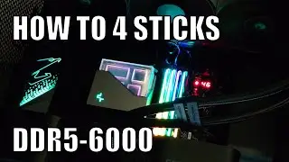 Ryzen 7 9800X3D - 4 sticks of DDR5-6000