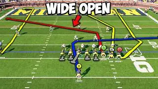 The EASIEST Way To Score Touchdowns In College Football 25!