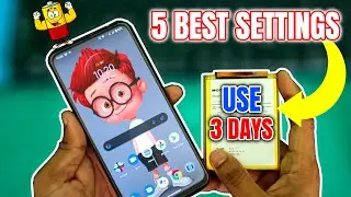Smart Phone 5 Best Battery Saving Settings || How To Increase Battery Life ⚡⚡⚡