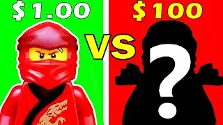 CHEAP vs EXPENSIVE Ninjago Minifigures!