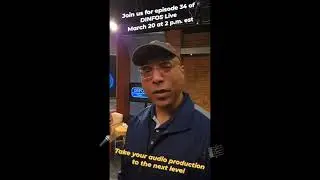 DINFOS Live - Episode 34 Promo - Advanced Audio Production Techniques