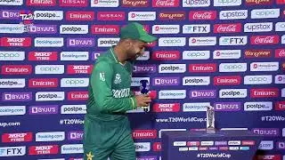 Haris Rauf is Player of the Match for his brilliant 4/22! he post-match presentation