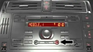 Ford 6000CD Activation of Connected Mobile Phone
