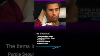 Purple Food?! Wtf 😳