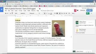 Google Docs - Editing & Suggesting Mode
