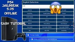 How To Custom Your PS4 Firmware 5.05 install PKGs Enable Debug settings