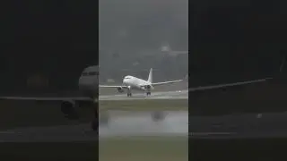 AMAZING! bumpy landing #aviation