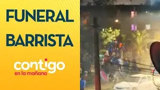 El POLÉMICO funeral de alto riesgo de barrista en La Pintana - Contigo en la Mañana