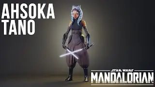 Ashoka Tano Tribute   Render Redshift    Maya   Sculpting Zbrush