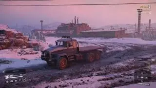 SnowRunner - Old Crossing mission - Lake Kovd DLC