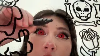 tattooing your ENTIRE face (asmr)