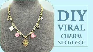 Create the VIRAL Charm Necklace DIY