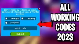 Roblox All Driving Empire Codes 2023!