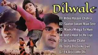 Dilwale Movie All Songs Ajay Devgan, Twinkle Khanna, Suniel Shetty   90's Hits Filmy Jukebox