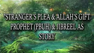 Stranger's Plea And Allah's Gift | Prophet PBUH & Jibreel AS Story Ajnabi Ka Sawal Aur Allah Ka Wada