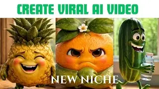 How to Make Fruits Talk Using AI | Step by Step Tutorial 🍎