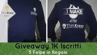 5x1000 Giveaway 5 Felpe per 1000 Iscritti!! Grazie! [CHIUSO]
