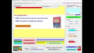 OptiProf 1D Boru Profil Kesim Optimizasyon Yazılımı