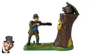 Teddy & the Bear Mechanical Bank