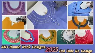 top 40+ neck designs 2024 | gol gala designs | Round neck design for girls | simple neck design 2024