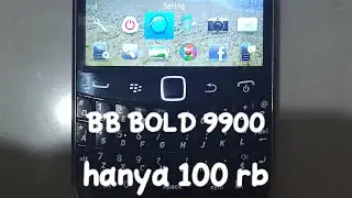 review singkat BB bold 9900 di tahun 2021/hanya 100 rb saja