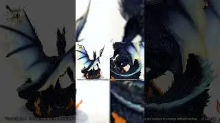Monster Hunter - Alatreon Statue! #gaming #monsterhunter #capcom #shorts