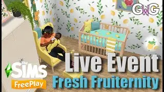 The Sims Freeplay- Fresh Fruiternity Live Event Prizes 🍋