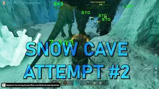 SNOW CAVE Artifact Of The Strong (2nd Attempt)  - Ark Survival Ascended - The Island (EP235)