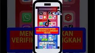 Cara Menonaktifkan Verifikasi 2 Langkah TikTok #shorts #tiktok #logintiktok #tiktoklite #viral