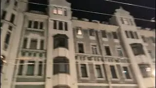 Большой Пр. Петроградской стороны (П.С./P.S) осенью декабря 2024 года