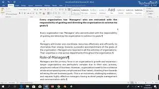MicroSoft Word Basic Tutorial For Beginners