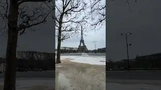 NEVE EM PARIS! 🥶❄️