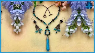 Pendant Necklace and Earrings Tutorial