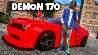 I caught BODIES in a DODGE DEMON 170 in GTA 5 RP..